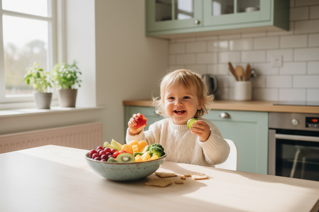 Healthy Snacks for Kids Ages 1–5: Simple, Nutritious & Kid-Approved